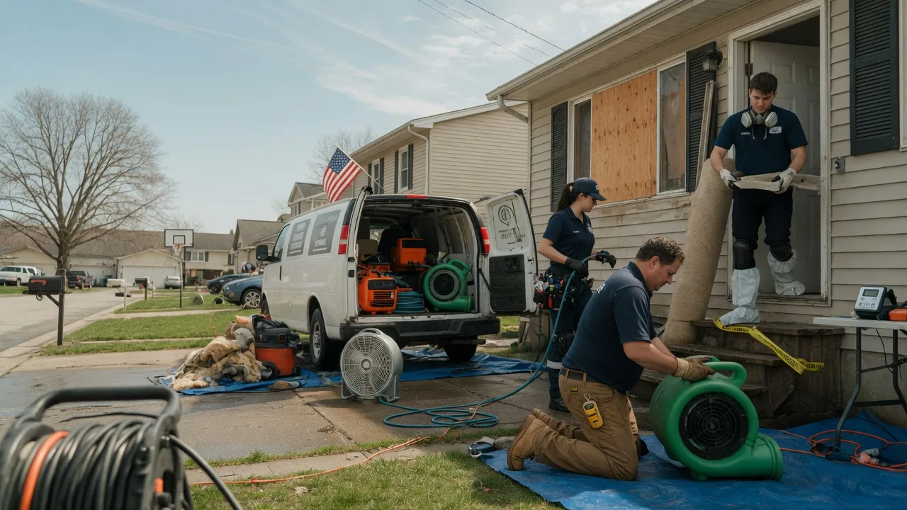 Water Damage Restoration in Pensacola, FL near me